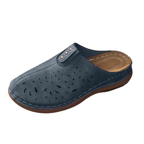 Sandales fermées respirantes pour femme à semelles douces