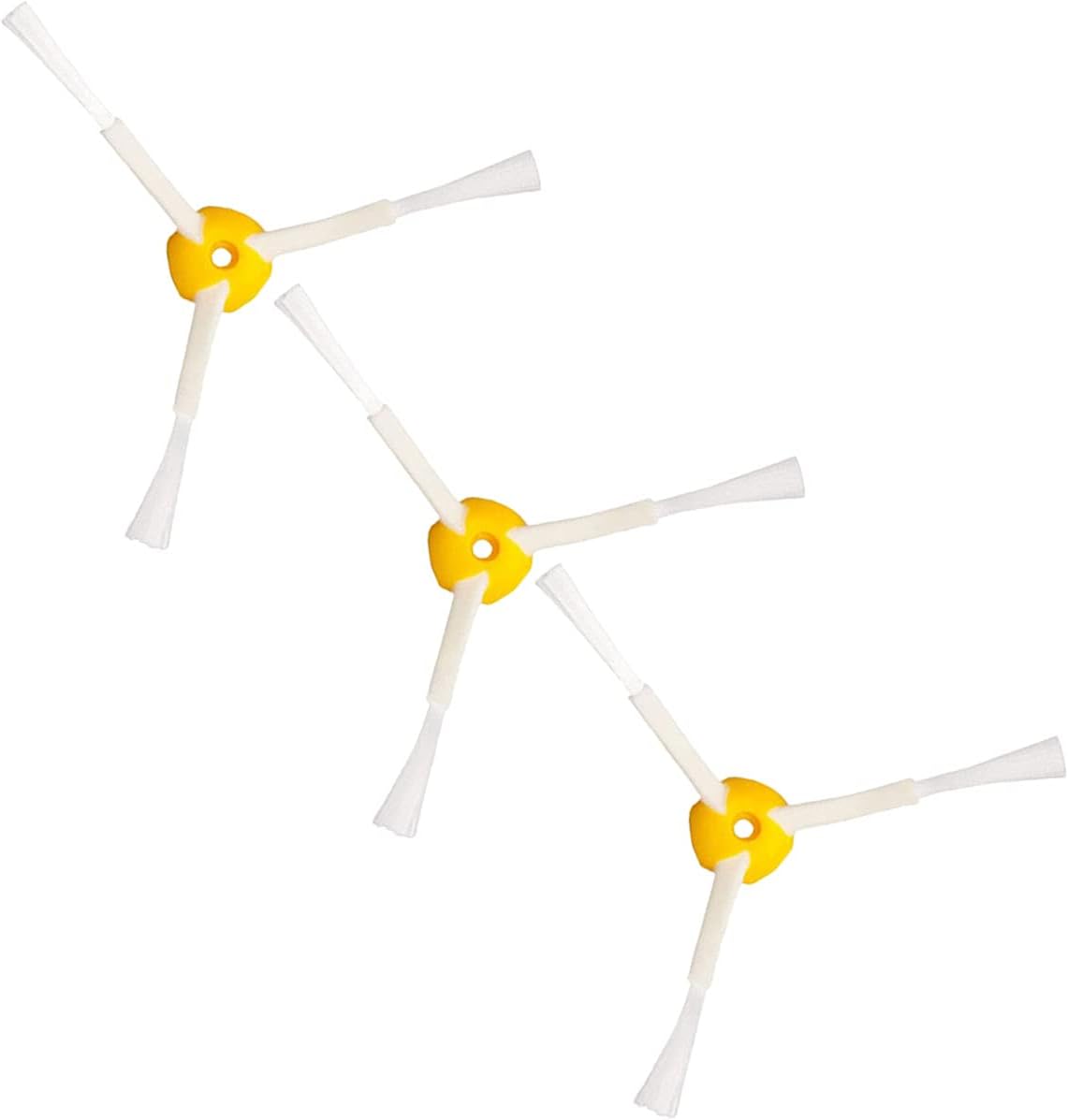 Replaced Side Brushes (3- Pack) Compatible with iRobot Roomba 500 & 600 & 700 Series Vacuum Cleaner,3-Armed Side Brushes Compatible with iRobot Vacuum Cleaner 600 610 620 760 770 780