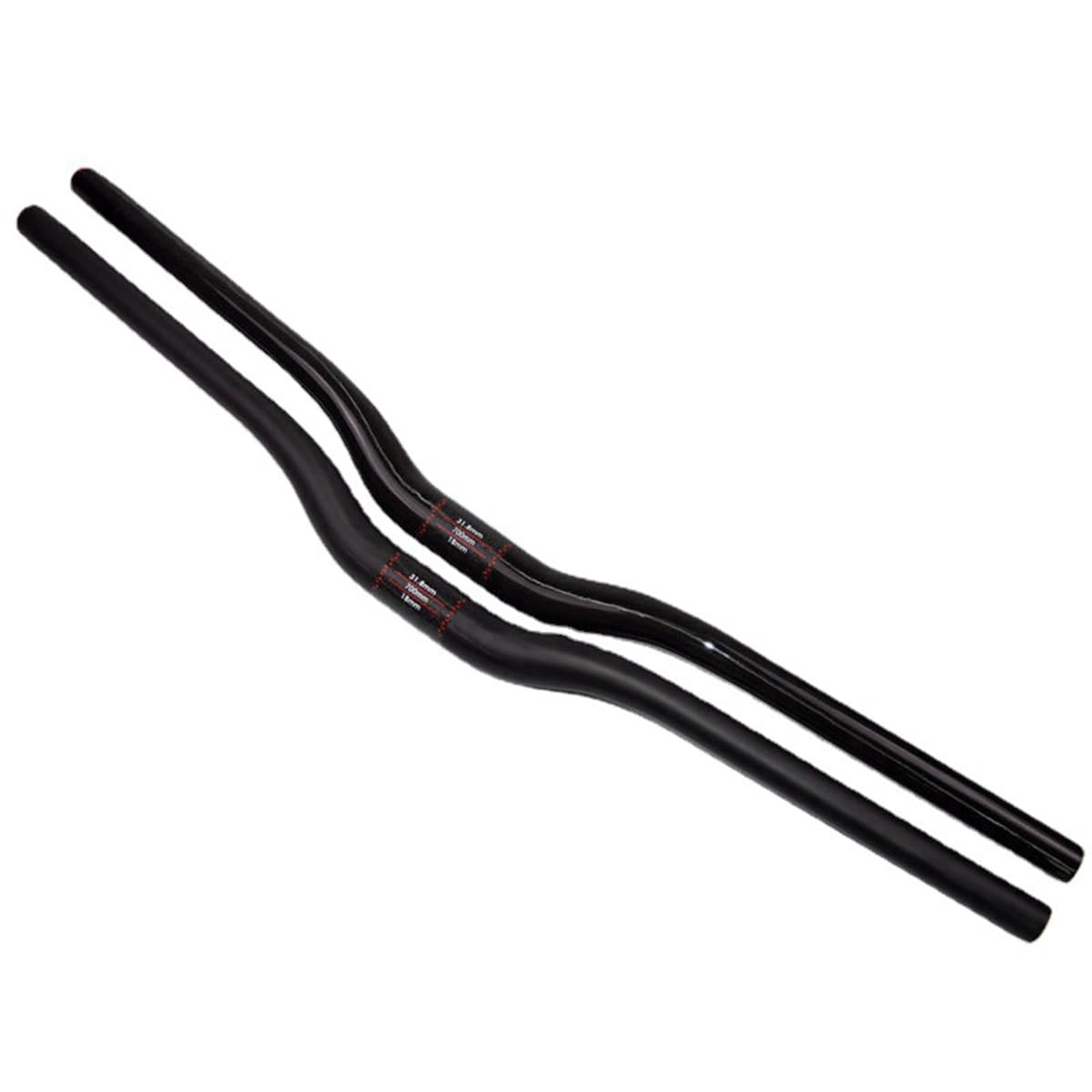 Guidon VTT Carbone 720-800mm – Riser Bar 35mm En Fibre De Carbone, Léger Et Anti-Choc Pour AM/DH/XC