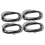 Elastische gummibänder – verbindungsseile für notebooks. das paket beinhaltet: 6 stück gummibänder in schwarzer farbe, genug, um als ersatzzubehör für notizbücher verwendet zu werden.