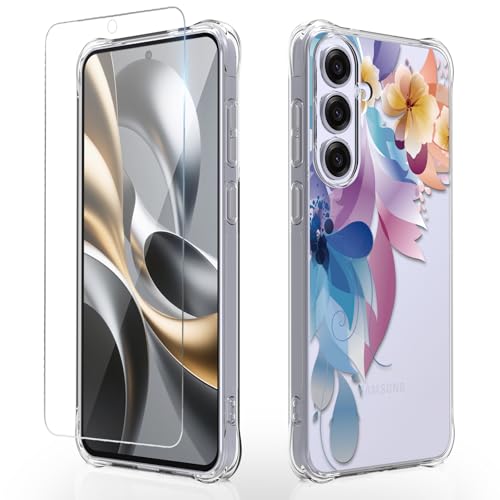 Coque Galaxy S26 FE style fleuri pour femmes et filles