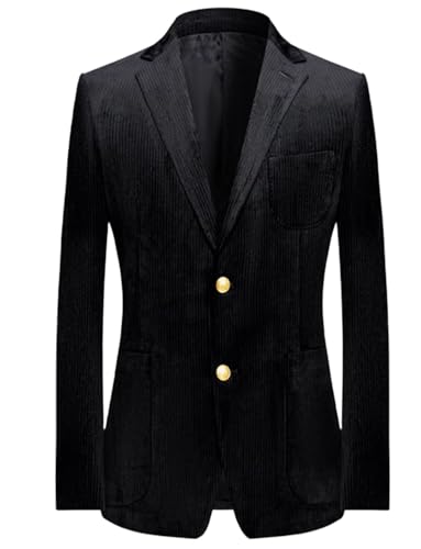 Blazer homme velours côtelé veste élégante pour éviter le costume fade