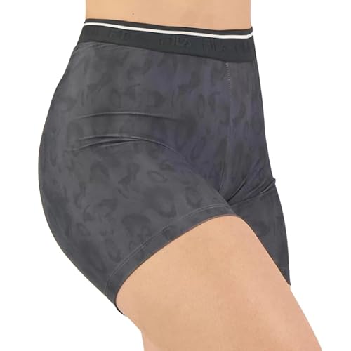 Bermuda Feminina Fila Train Elastic Il TR400144 Cor:Preto;Tamanho:M