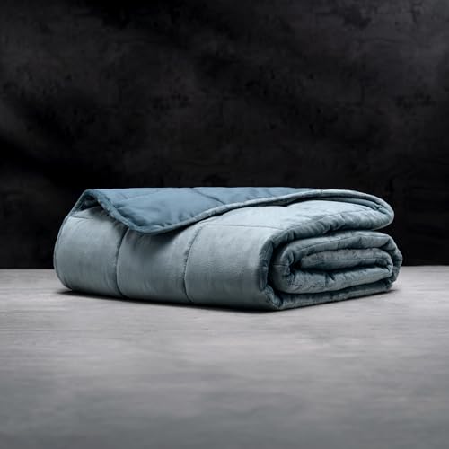 Luxome Queen Weighted Blanket with Cooling Cover