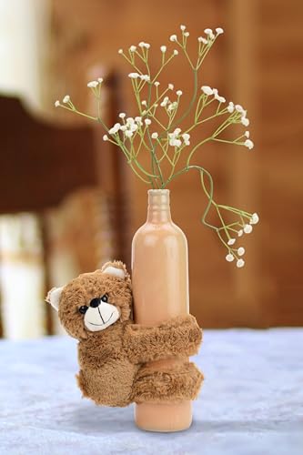 Image of Webby Adorable Teddy Wrist Band Soft Toys | Slap Bracelet for Party Favors | Plush Stuffed Animal | Christmas | Birthday Gift | Party Surprise for Kids Teenager Boys and Girls