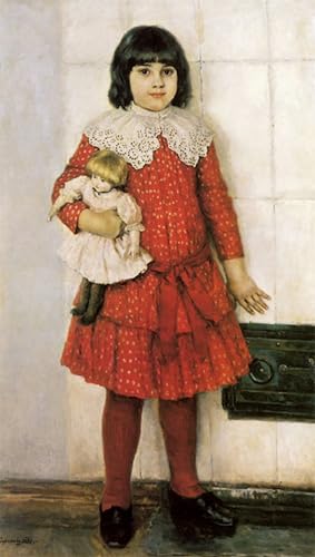 Pintura de lienzo de Olga Vasilievna para un salón elegante y artístico de 60x90cm