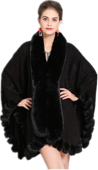 plus size faux fur wrap