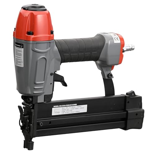 Image of Kaymo Pneumatic Stapler Gun ECO-PS9040COMBI Grey with Red