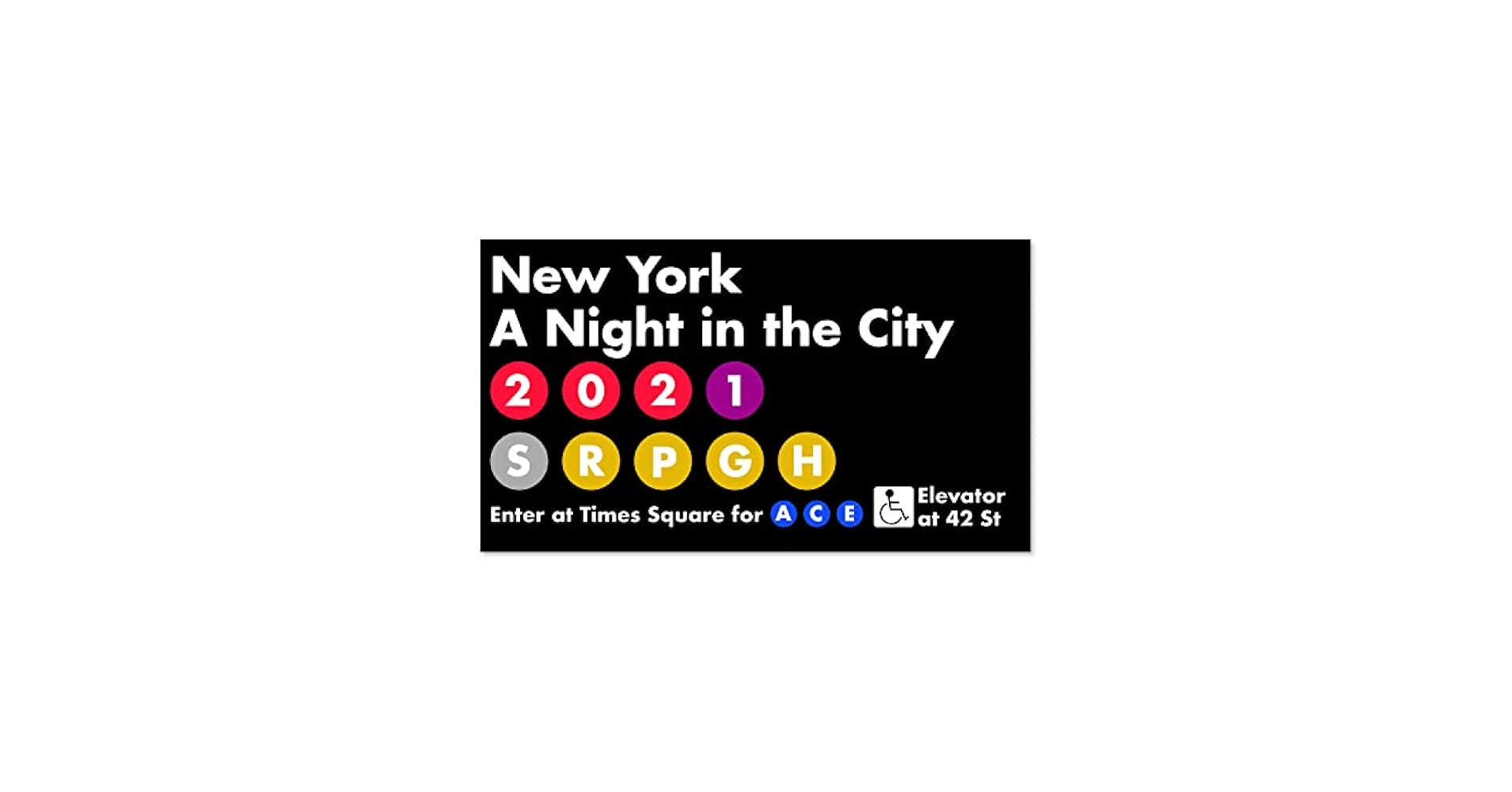Amazon.com: Fun Express Personalized NYC Subway Sign