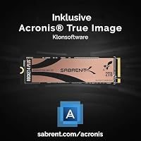 SABRENT M.2 NVMe SSD 2TB Gen 4, Internes Solid State 7100 MB/s Lesen, PCIe 4.0 intern Festplatte Für Gamer, kompatibel mit PlayStation 5, PS5 Konsole, PCs, NUCs Laptops und desktops (SB-RKT4P-2TB) – Ansicht 2