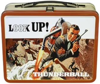 Factory Entertainment James Bond: Thunderball Tin Tote Factory Entertainment James Bond: Thunderball Tin Tote