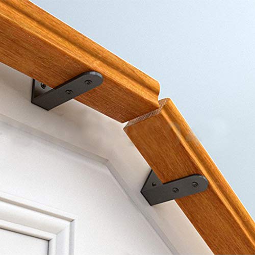 Main courante d'escalier murale bois rampe loft 150cm jardin
