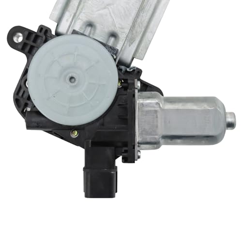Image of TRQ Front Passenger Side Power Window Motor and Regulator Assembly Compatible with 2006-2011 Honda Civic Coupe