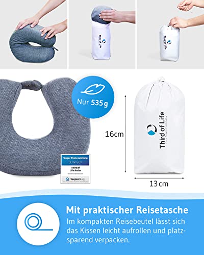 Third of Life Nackenkissen Andar Quick-Dry für Reisen