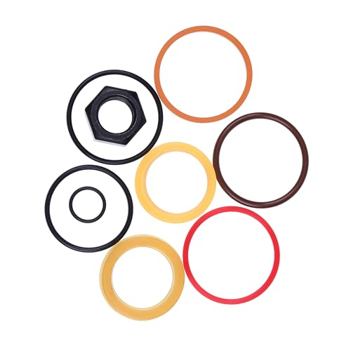 Image of 6803329 7137769 Hydraulic Lift Cylinder Seals Kit Fits Compatible with Bobcat 444 500 520 530 533 540 542B 643 731 743