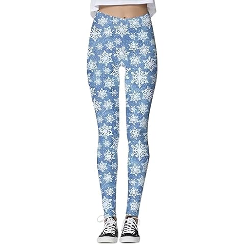 Festive High Waisted Christmas Leggings Cover