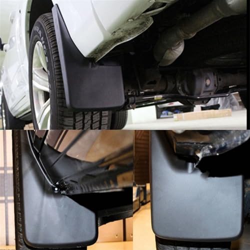 4 bavettes de protection Dodge Ram 1500 garde boue auto 2008-2021 - 4