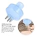 GLEAVI 3 Pcs Roller Applicator Massage Roller Ball for Hair Essential Oil for Hair Scalp Serum Bottle Empty Bottle Applicator Scalp Comb Care Tool