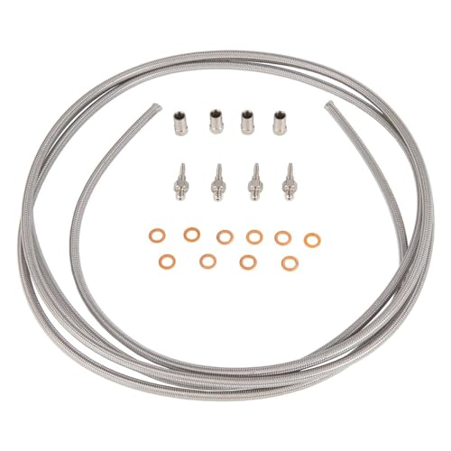 Tubo Intrecciato In Acciaio Diametro Maggiorato 5,7Mm