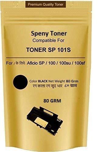 SpenyToner Powder Pouch Compatible For Use In Ricoh SP100 / SP111 / SP111SU / SP200 / SP210 / SP212SNw / SP300 / SP 300DN / SP310DN / SP 325Sfnw /SP3400 / SP3410 / SP3510 / Aficio 3510DN Printers – 80 Grams (Black) Set of 1 (B07G4DG2GQ) Amazon Price History, Amazon Price Tracker