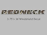 Redneck Camouflage Windshield Vinyl Decal 3.75'x 36' camo Sticker for Truck car SUV Window Glass