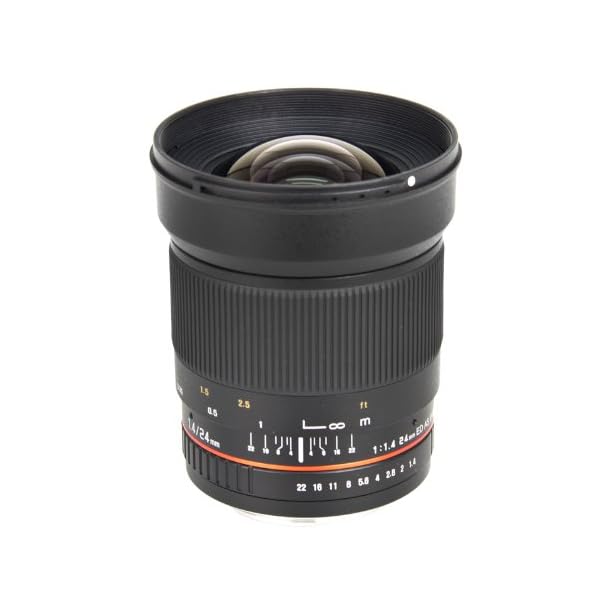 Bower SLY2414P Ultra-Fast Weitwinkelobjektiv (24 mm, 1,4) für Pentax