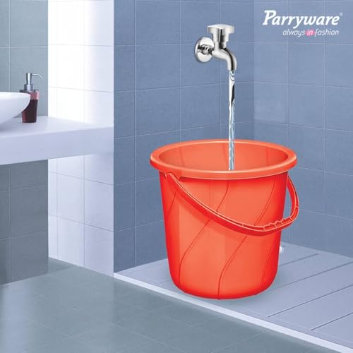 Image of Parryware Jade Bib Cock with Wall Flange (Pack of 2) | Brass with Chrome Finish | Single Lever dec-Mounted | Honeycomb Type Aerator | G0204A1