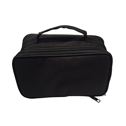 We Gamesチェスクロック旅行バッグwithハンドル – ブラック、9.5インチ