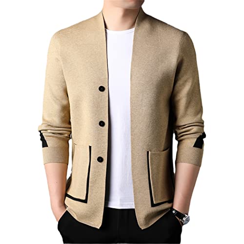 Veste graphique homme tricot souple résistant contre le froid XL