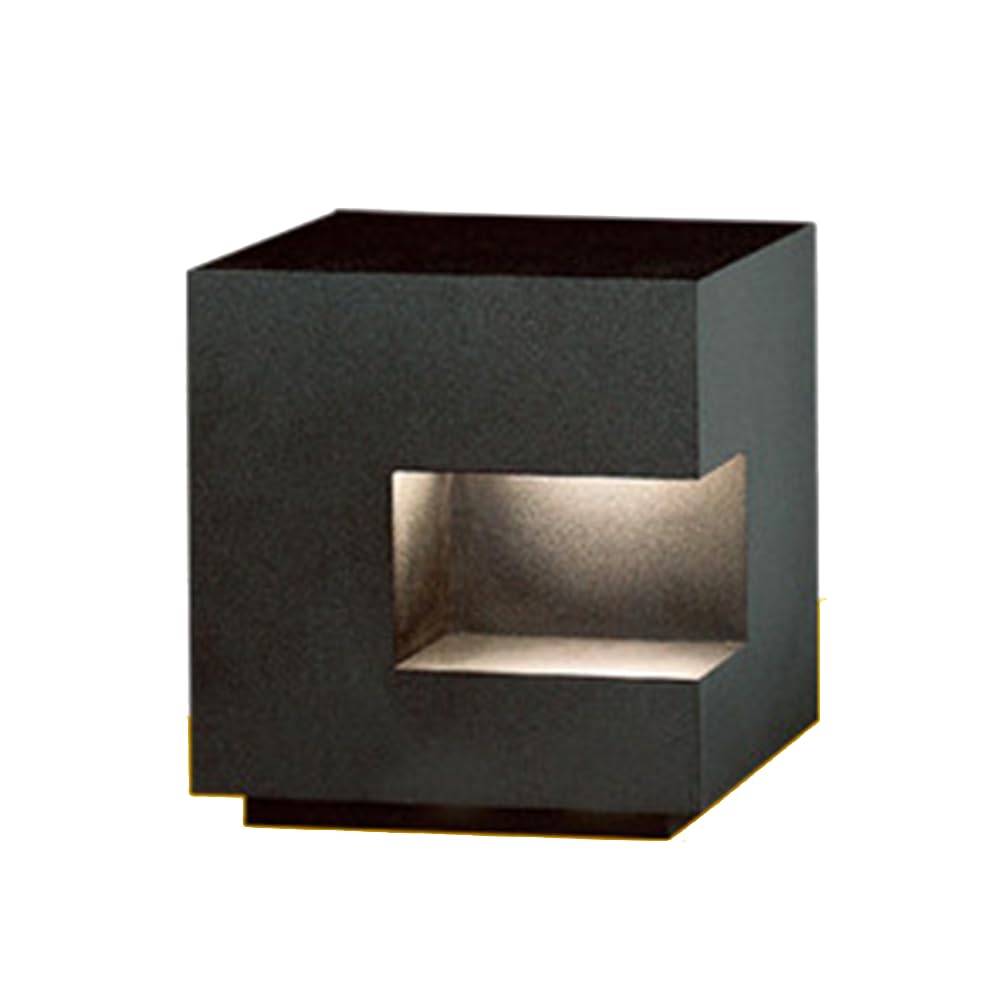 HCIPJQY Solar Courtyard Gray Post Light Outdoor Waterproof Landscape Lamp Modern Minimalist Garden Post Solar Lights Corridor Atmosphere Solar Lamp Decorative Stainless Steel Lamp Fixtures