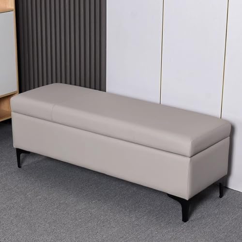 Coffre de rangement ottoman avec assise pour entrée