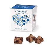 エール・エル クッキー プチギフト ホワイトデー コロコロワッフルキューブ ダブルチョコ 青