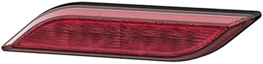 HELLA Lampy przeciwmgłowe tylne - Shapeline Style - LED - 12V / 24V - slim - przyklejony - SAE - Kolor szkła reflektora: czerwony - Wtyczki: AMP - 2-biegunowy - z tyłu z lewej - 2NE 013 343-011
