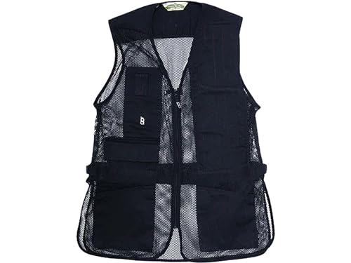 Bob-Allen Shooting Vest, Right Handed, Black, 2X