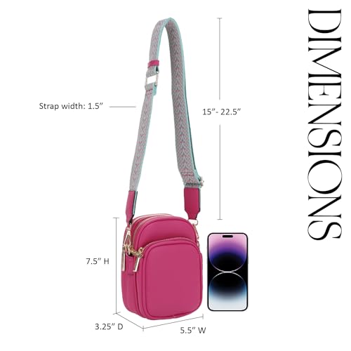 Image of Mali+Lili, Josie Triple Zip Crossbody Bag