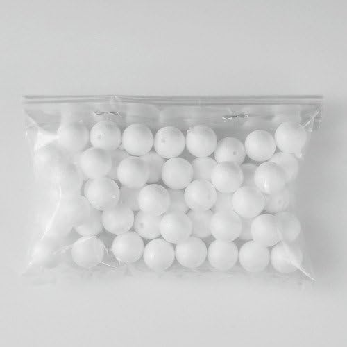 Amazon Co Jp 発泡スチロール 球 径12ミリ 50個入 発泡スチロール 発泡スチロール箱 球 ホビー