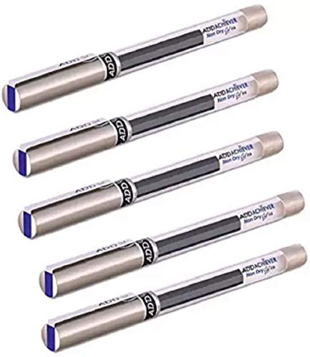 ADD Gel Achiver Gel Pen Pack 5 Gel Blue Pen (Pack Of 5)
