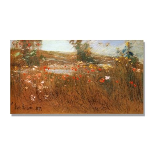 Affiche Décoration Murale Childe Hassam : Grand Tableau Impressionniste Paysage Toile