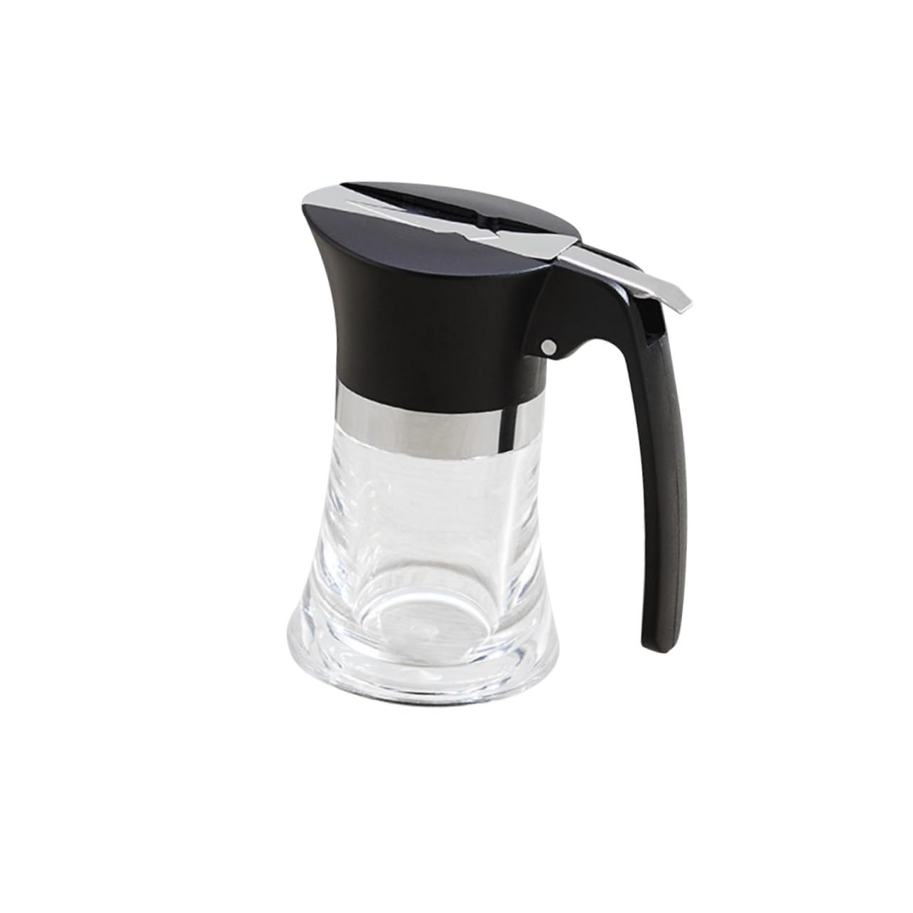 OUNONA 304 Castor Syrup Container Seasoning Pot Syrup Bottle Condiment Bottle Syrup Canister Syrup Dispenser