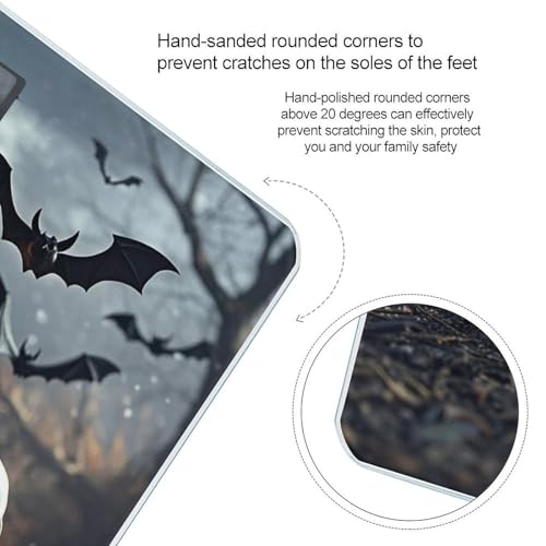 Báscula Digital Pumpkins and Skulls de Vidrio Templado miniatura 4