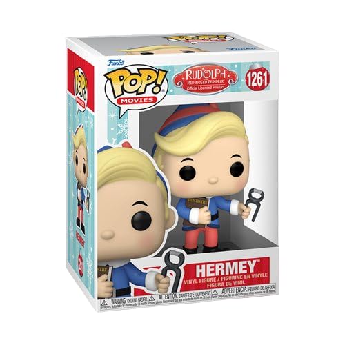 Miniatura 3 de Funko Pop! Movies Rudolph The Red-Nosed Reindeer - Hermey Bundled with a Byron's Attic Protector