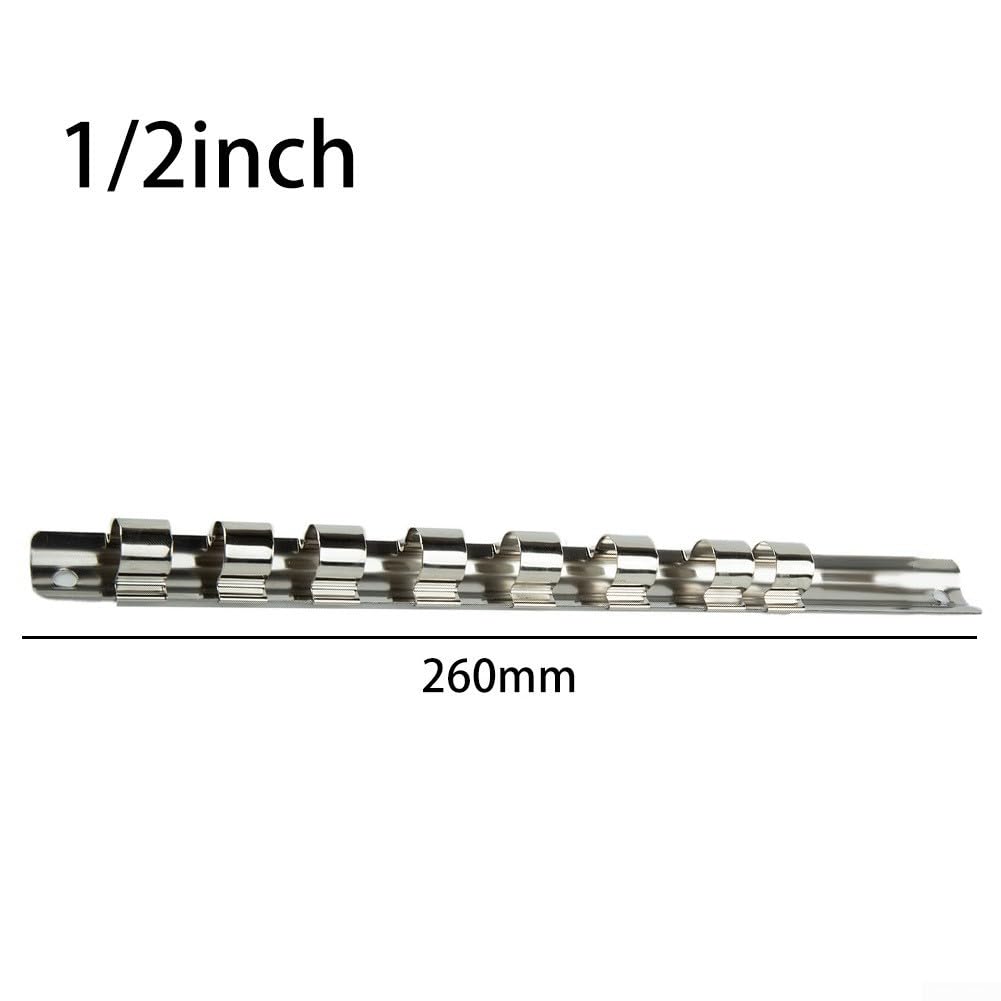 Support De Rangement Pour Douilles CWOQOCW - Rail Acier 1/4, 3/8 Ou 1/2, Montage Mural
