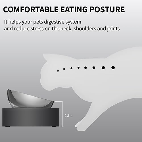 Petkit Raised Dog Cat Food Bowl 304 Stainless Steel, Elevated Pet Food And Water Bowl Dishes thumb #3