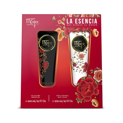 La Mejor Recopilación de Perfume Maja para comprar online. 43 Maja, Estuche Coleccionable Aroma Clásico, contiene una Crema de 200 ml y un Jabón Líquido Corporal de 200 ml