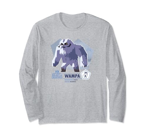 T-shirt manches longues Star Wars Wampa le cadeau d'anniversaire original pour collectionneur