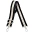 Black & Milk White (Silver Buckle)