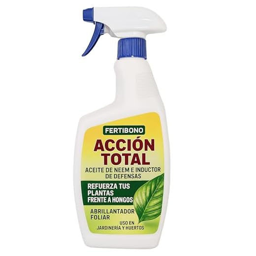 FERTIBONO ACCION TOTAL - Jabón Potásico, Inzectizida Natural, Abono Natural NPK, (750ml), Defiende y Combate contra Insectos y Ácaros, Abono Plantas Verdes Interior y Exterior, Residuo Cero