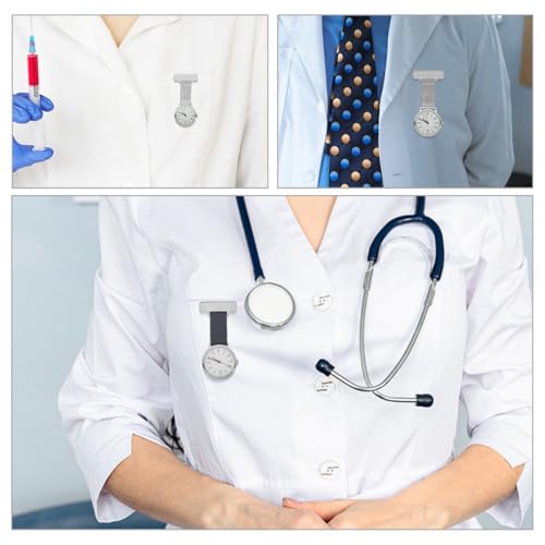 Montre de poche montre infirmière lot de 2 avec affichage précis du temps