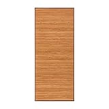 tapete bambu tok stok Talla/Tamaño: 75x175 Lola Home Alfombra para salón de bambú (75 x 175 cm, Natural)