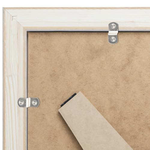 Image of 80 PCS Canvas Offset Clips Framing Clips, 10 PCS Each 1 /8 inch 1 /4 inch 1 /2 inch Z Clips Mirror Clamps for Picture Framing Canvas Painting Mounting Tools with 50 PCS Universal Screws Framing Fixing Accessories